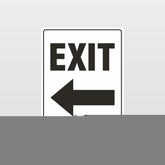 Custom Gate Signs,Entry Left Sign